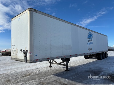 2011 Vanguard 53 ft x 102 in T/A Van Trailer