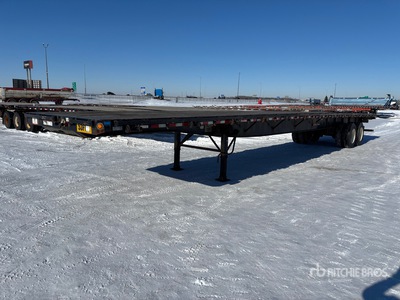 2014 Great Dane Trailers 53 ft T/A مقطورة مسطحة