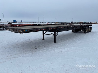 2014 Great Dane Trailers 53 ft Tri/A Flatbed Trailer