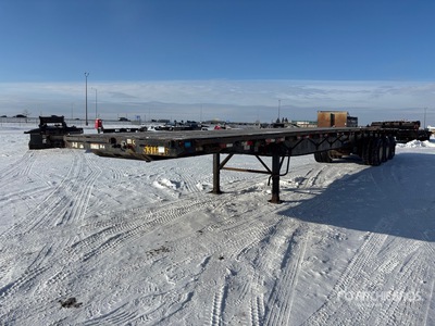 2014 Great Dane Trailers 53 ft Tri/A Flatbed Trailer