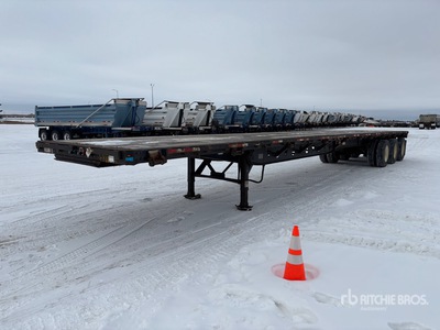 2014 Manac 53 ft Tri/A Remolque caja abierta