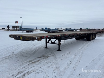 2014 Manac 53 ft Tri/A Remolque caja abierta