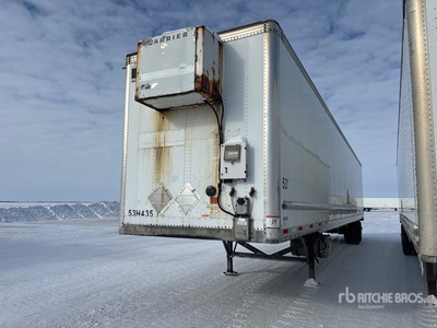 2014 Vanguard 53 ft x 102 in T/A Heated Van Trailer