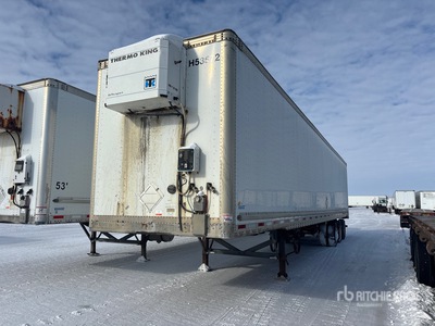 2012 Vanguard 53 ft x 102 in Tri/A Heated Van Trailer