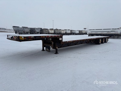 2013 Manac 53 ft Tri/A Extendable Step Deck Trailer