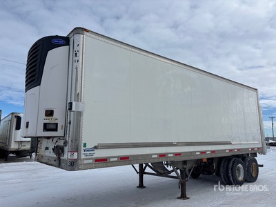 2015 Vanguard 30 ft x 102 in Pup T/A Rimorchio frigorifero
