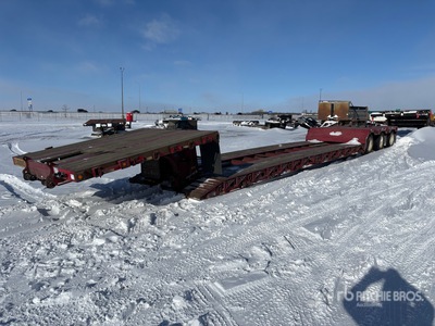 2015 Aspen T/A Double Drop Removable Gooseneck Low Loader