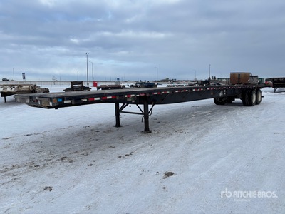 2012 Great Dane Trailers 53 ft T/A Flatbed Trailer