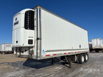 2013 Vanguard 28 ft x 102 in T/A Refrigerated Trailer
