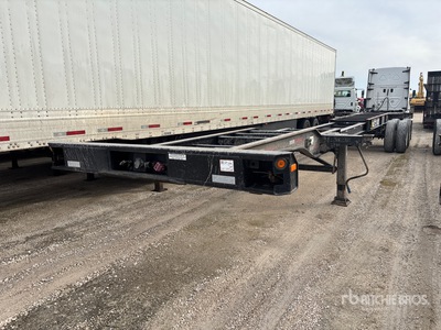 2023 Chassis King 40 ft T/A Container Trailer