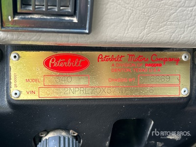 2007 Peterbilt 340 6x4 Betoniera