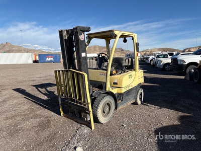 2006 Hyster H50FT 4650 lb Pneumatic Tire Chariot Élévateur (Inoperable)