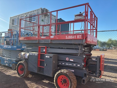 2017 Skyjack SJ8841RT 4x4 Dual Fuel Scissor Lift