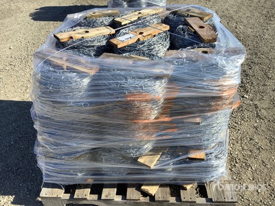 Quantity of (27) Rolls of Barbed Barbed Wire (Unused)