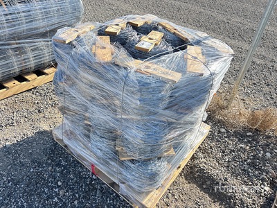 Quantity of (27) Rolls of Barbed Wire Prikkeldraad (Unused)
