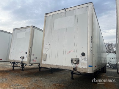 2014 Wabash DVCVHPC 53 ft x 102 in T/A Van Trailer