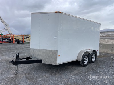 2015 Homemade 14 ft T/A Przyczepa zamknięta