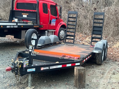 2022 MMDI 614SLTD 7376 lb 14 ft T/A Equipment Trailer