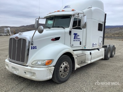2013 Peterbilt 386 Cabeza Tractora Cabina Dormitorio