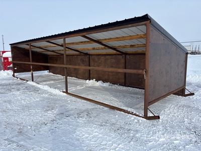 8 ft x 30 ft Livestock Shelter (Unused)