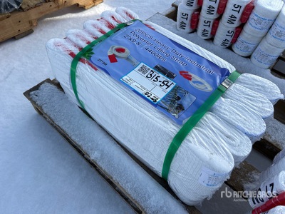 Quantity of (20) 2 In x 9.8 Ft Heavy Duty Industrial Polyester Lifting Strap Sling (Unused)