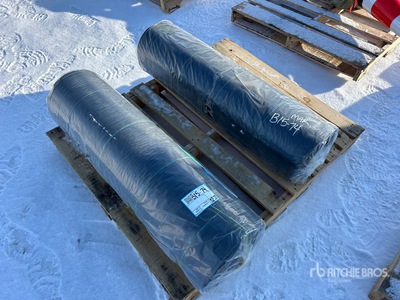 Quantity of (2) 13 Ft x 300 Ft Woven Landscape Fabric (Unused)