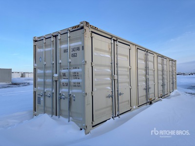 2025 40 ft High Cube Multi-Door Container per stoccaggio