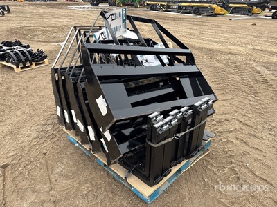 Quantity of (8) 2026 Mower King SA 48 in Horquillas para minicargadora (Unused)