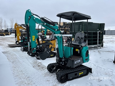 2026 CFG KT12R Mini Excavator (Unused)