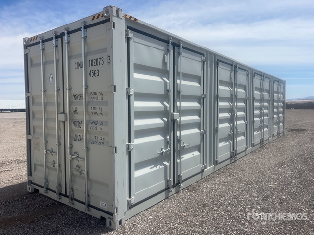2025 40 ft High Cube Multi-Door Storage Container