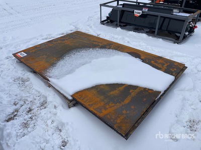 Quantity of (2) 2026 AGT 4 ft 11 in x 7 ft 10 in 7/8 in Placas de acero (Unused)