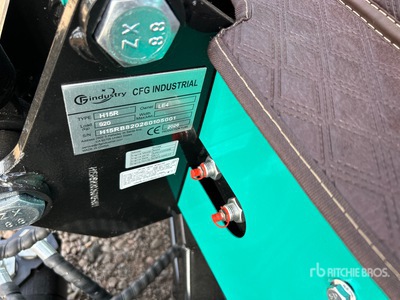 2026 CFG H15R Mini Excavator (Unused)