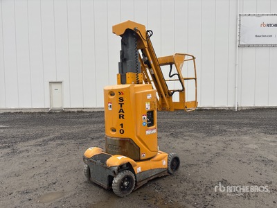2015 Haulotte Star 10-1 2WD Electric Plataforma Elevadora Telescópica