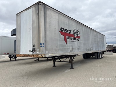 2000 Dorsey AIDTLS 53 ft x 102 in T/A Van Trailer