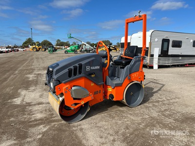 2023 Hamm HD 8 VV Rullo vibrante tandem (Unused)
