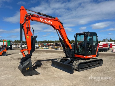 2018 Kubota KX080-4 Tracked Excavator