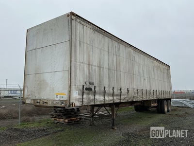 1985 Aztec FCBCS 8040 Van Trailer