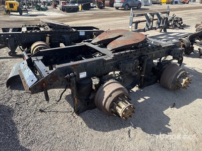 Frame, Fifth Wheel And T/A Truck Axle