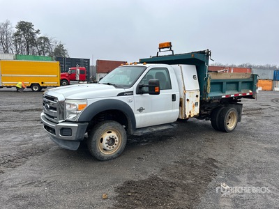 2015 Ford F-550 XL 4x4 T/A Dump Truck
