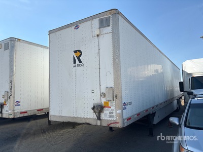 2017 Utility VS2DX 53 ft x 102 in T/A Van Trailer