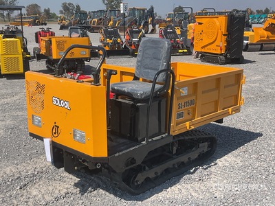 2026 SDLOOL J1500D Stand-On Crawler Mini Volteo sobre Orugas (Sin Usar) / Concrete Buggy (Unused)