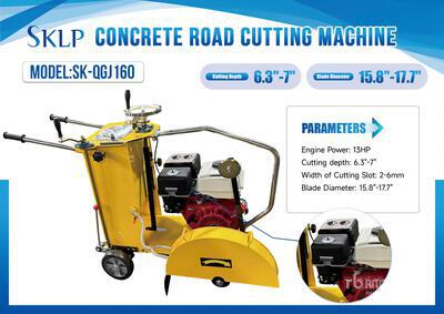 2026 SKLP QGJ160 Cortadora de Concreto (Sin Usar) / Walk-Behind Saw (Unused)