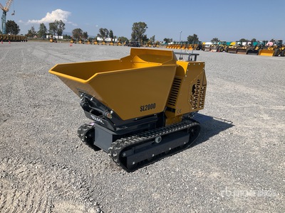2026 VICSEC X1200D Stand-On Mini Crawler Mini Volteo sobre Orugas (Sin Usar) / Concrete Buggy (Unused)