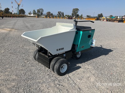 2026 SDLOOL M1300 Stand-On Mini Volteo sobre Neumaticos (Sin Usar) / Mini Dumper (Unused)