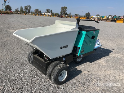 2026 SDLOOL M1300 Stand-On Mini Volteo sobre Neumaticos (Sin Usar) / Mini Dumper (Unused)