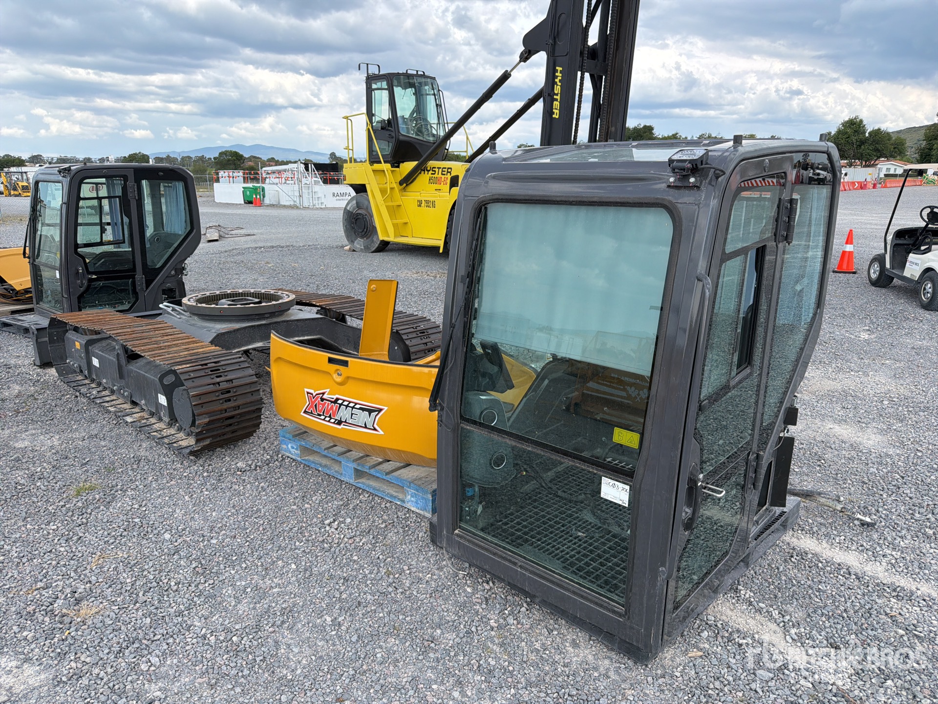 Orugas, Cabina, / Tracks, Cab - Fits Mini Excavator