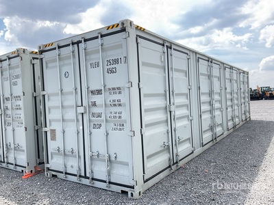 2026 40 ft High Cube Multi-Door 40 Ft One-Way High Cube Contenedor de almacenamiento