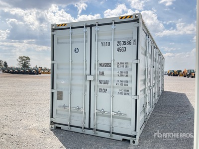 2026 40 ft High Cube Multi-Door 40 Ft One-Way High Cube Contenedor de almacenamiento