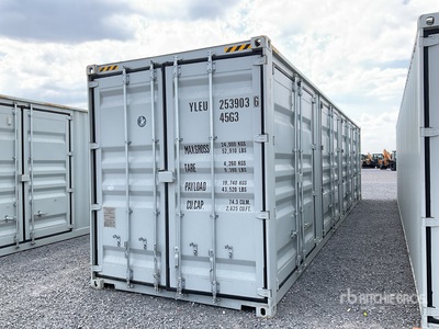 2026 40 ft High Cube Multi-Door 40 Ft One-Way High Cube Contenedor de almacenamiento