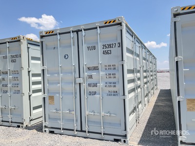 2026 40 ft High Cube Multi-Door 40 Ft One-Way High Cube Storage Container